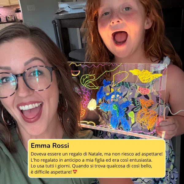 Educakids™ Lavagnetta luminosa a LED