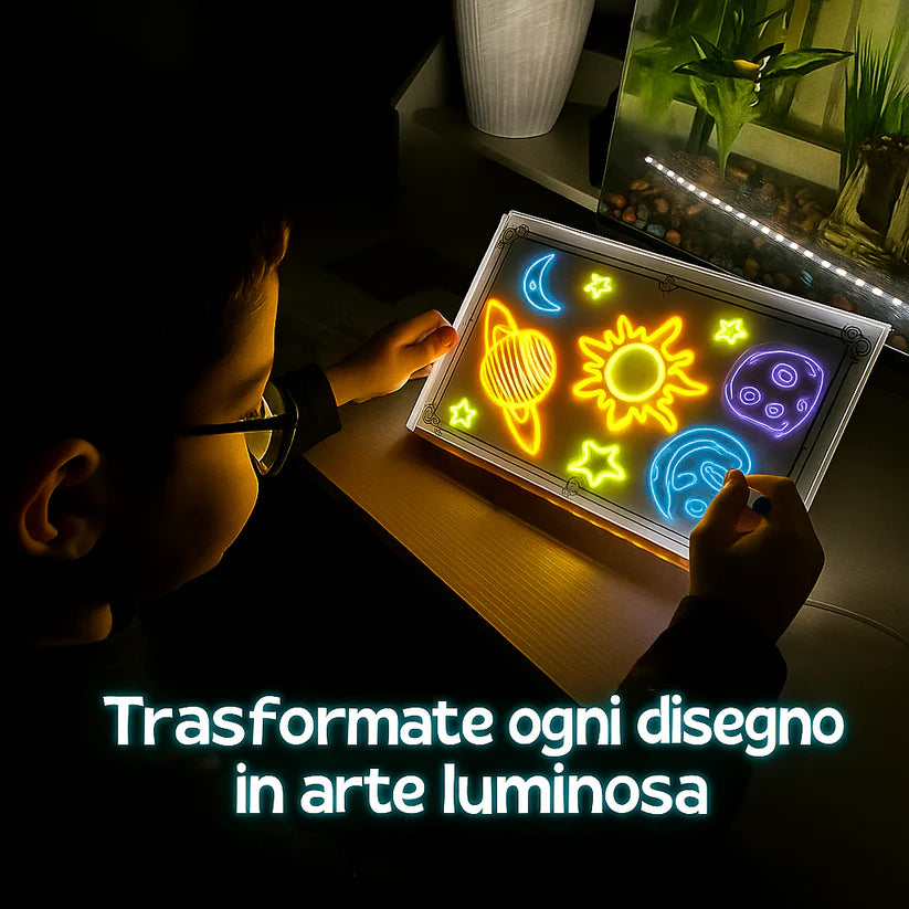 Educakids™ Lavagnetta luminosa a LED