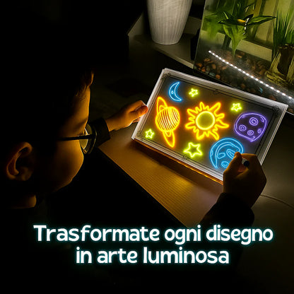 Educakids™ Lavagnetta luminosa a LED
